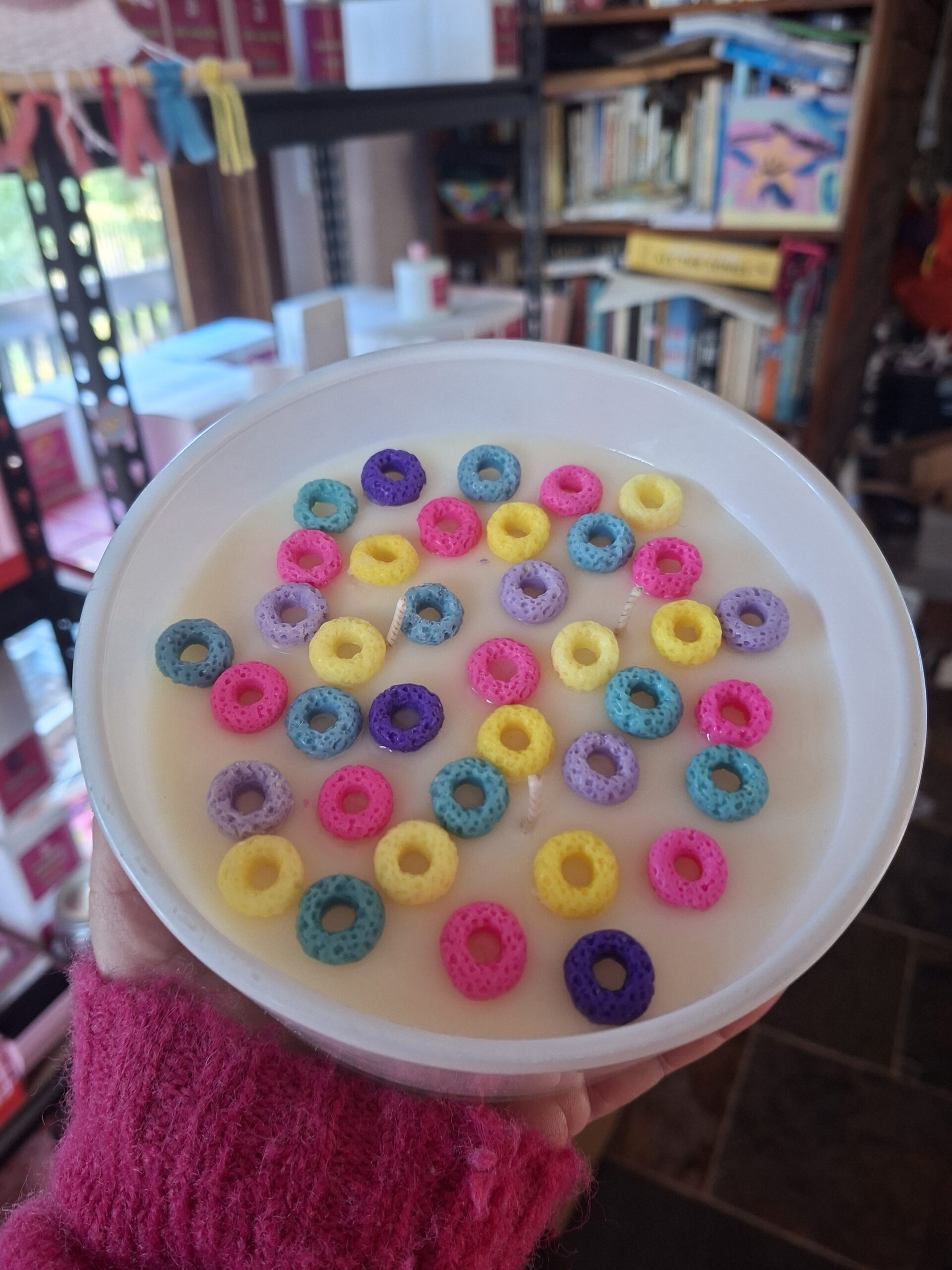 Cereal Milk Candle Bowl